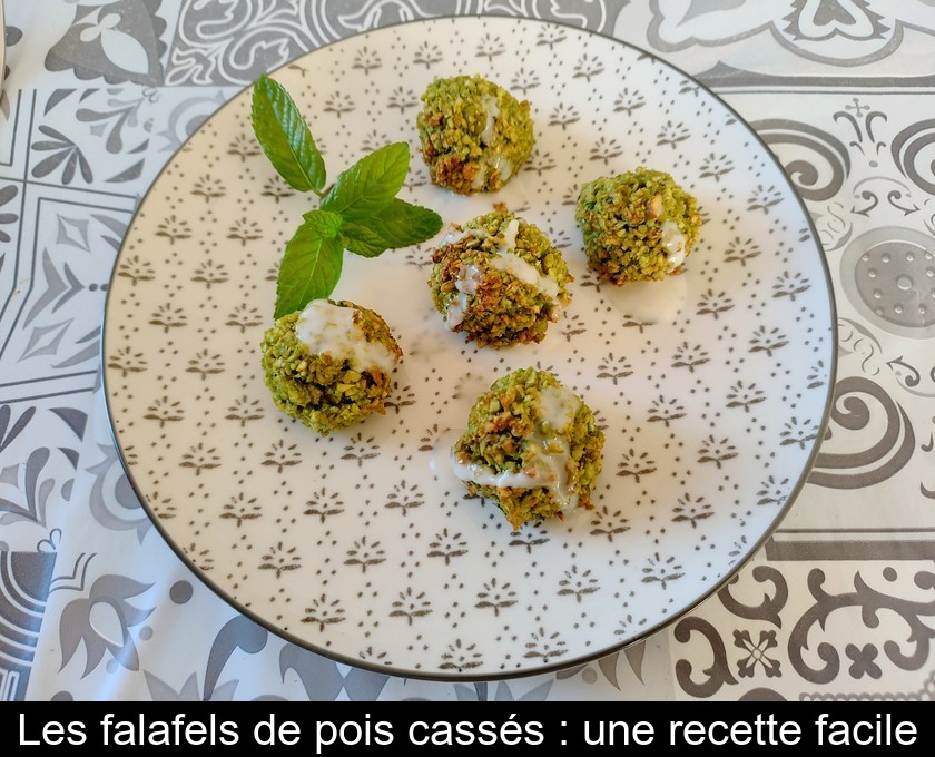 Les falafels de pois cassés : une recette facile