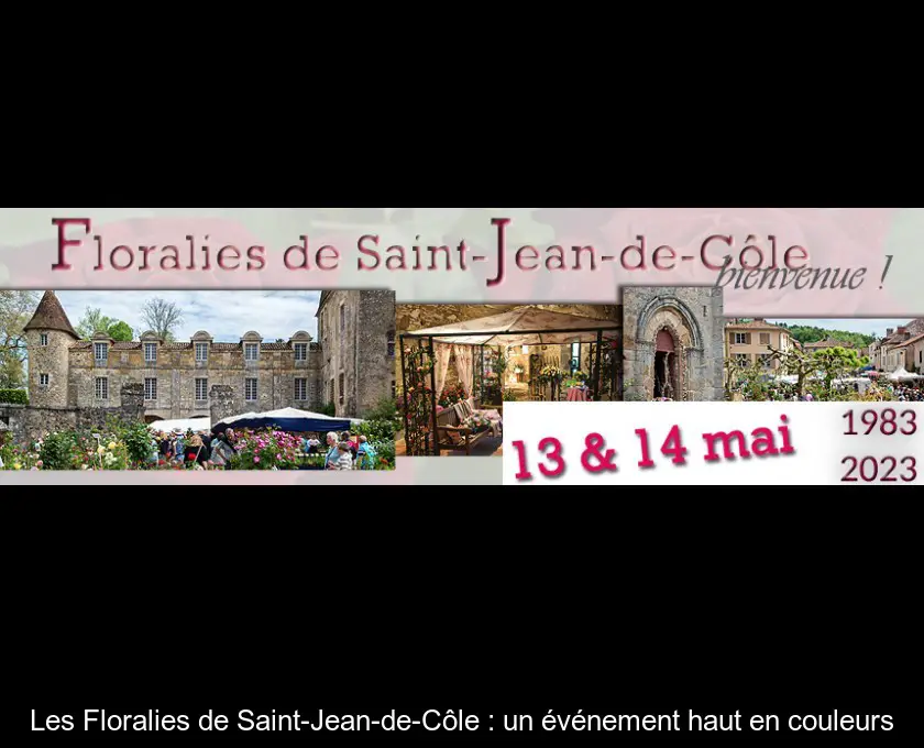 Les Floralies de Saint-Jean-de-Côle : un événement haut en couleurs