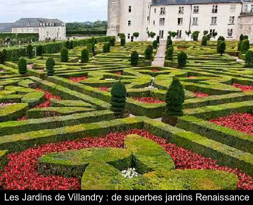 Les Jardins de Villandry : de superbes jardins Renaissance