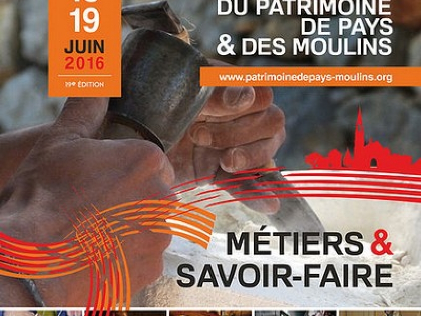 Les Journées du Patrimoine de Pays et des Moulins Les Journées du Patrimoine de Pays et des Moulins