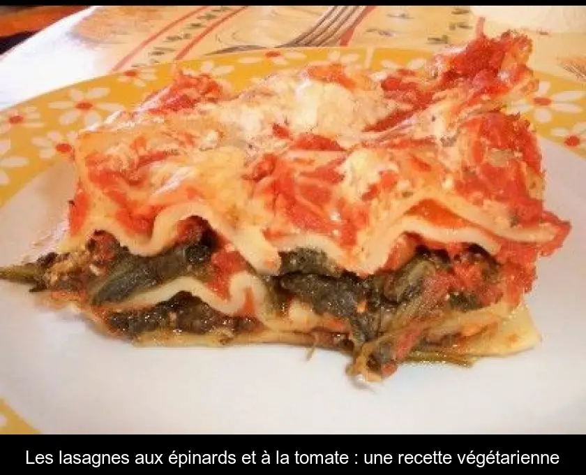 Les lasagnes aux épinards et à la tomate : une recette végétarienne