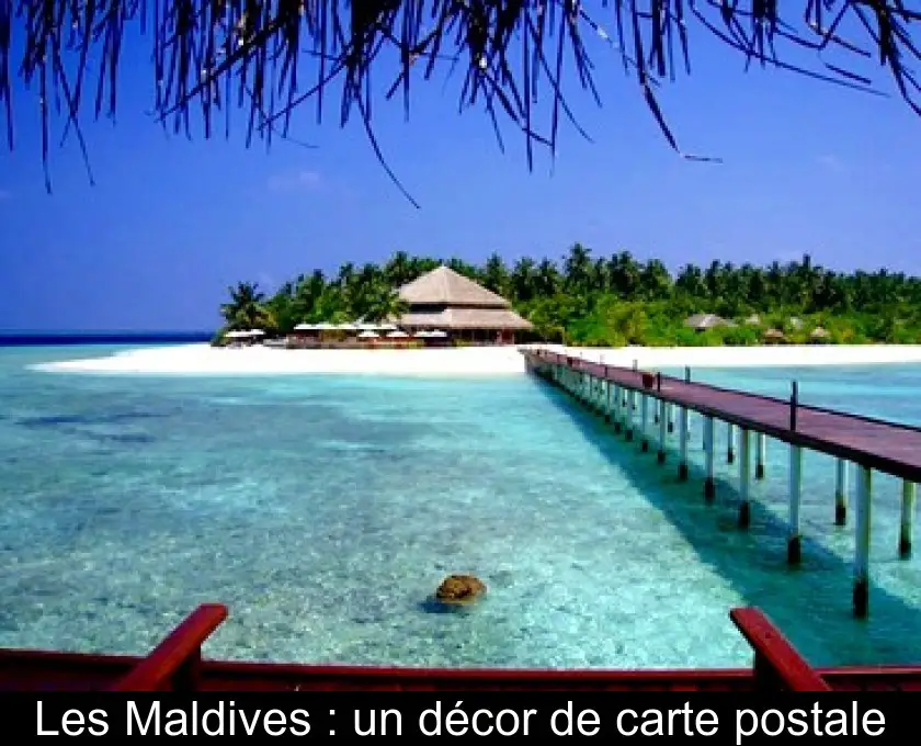 Les Maldives : un décor de carte postale