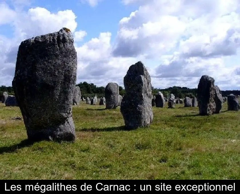 Les mégalithes de Carnac : un site exceptionnel