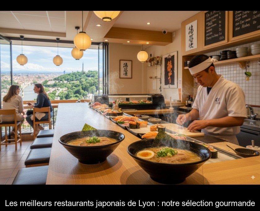 Les meilleurs restaurants japonais de Lyon : notre sélection gourmande