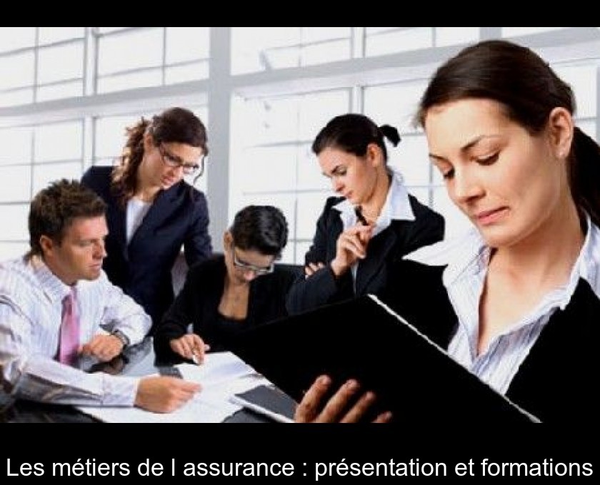 Les métiers de l'assurance : présentation et formations