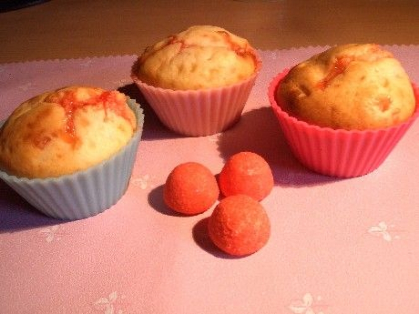 Les muffins aux fraises Tagada : une recette rapide Les muffins aux fraises Tagada : une recette rapide