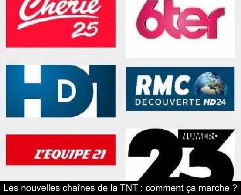 Les nouvelles chaînes de la TNT : comment ça marche ?