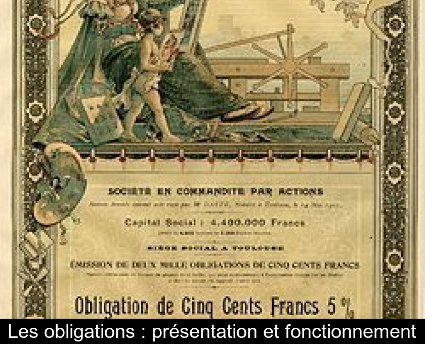 Les obligations : présentation et fonctionnement Les obligations : présentation et fonctionnement