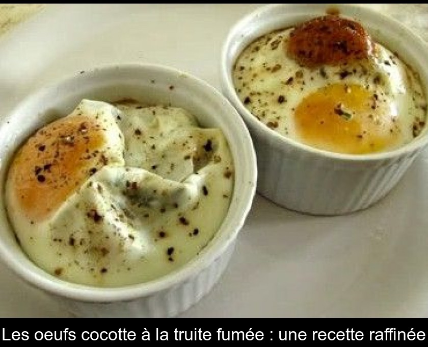 Les oeufs cocotte à la truite fumée : une recette raffinée Les oeufs cocotte à la truite fumée : une recette raffinée