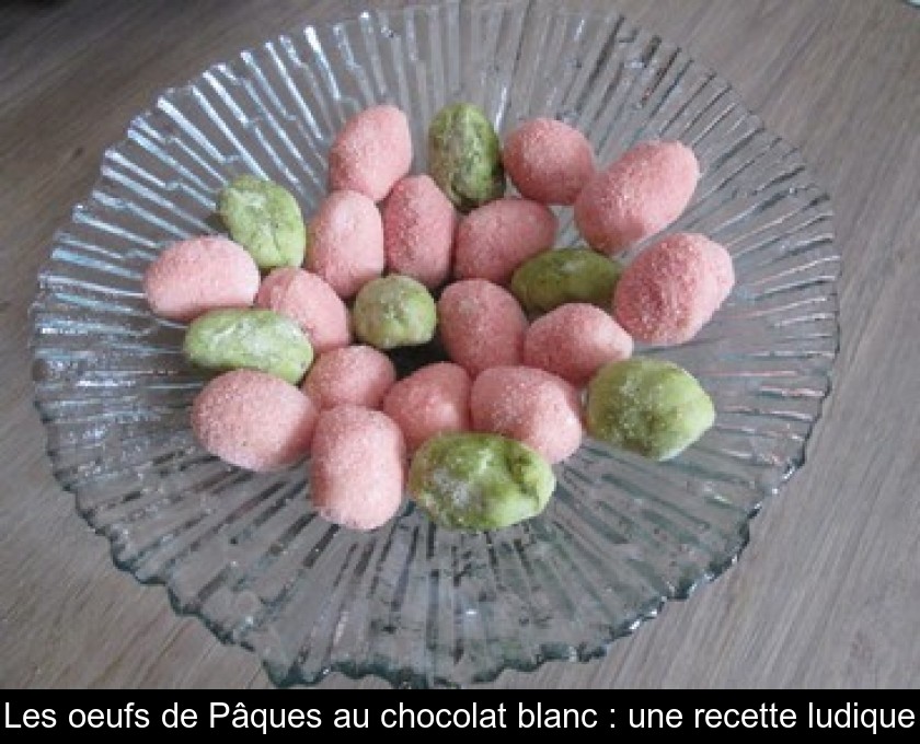 Les oeufs de Pâques au chocolat blanc : une recette ludique Les oeufs de Pâques au chocolat blanc : une recette ludique