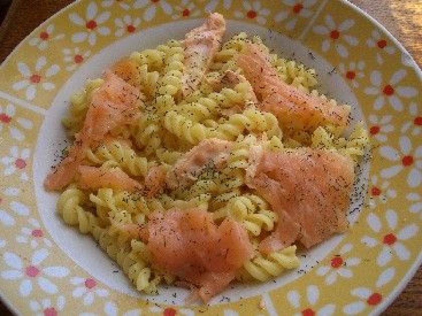 Les pâtes au saumon : une recette savoureuse Les pâtes au saumon : une recette savoureuse