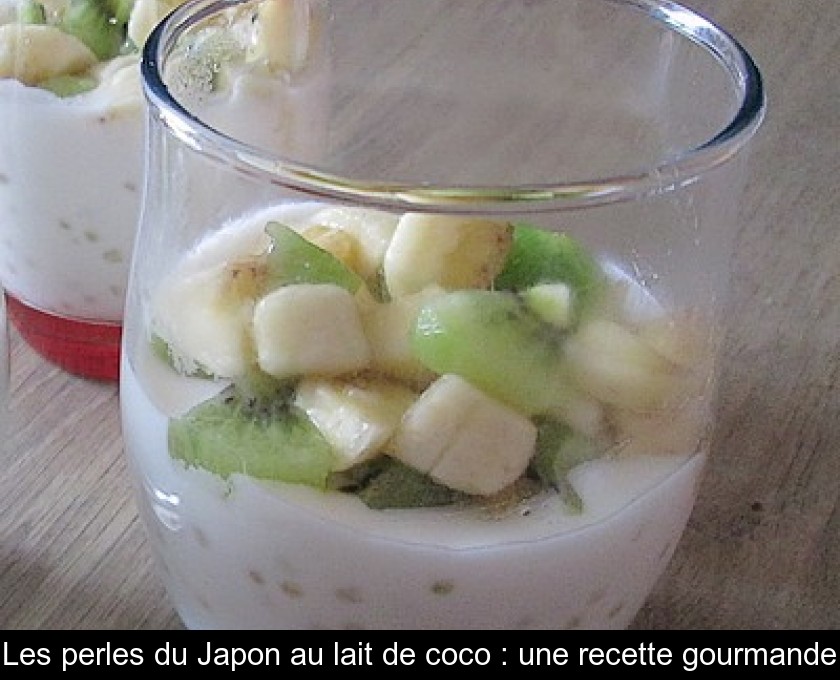 Perles du Japon - Recette facile