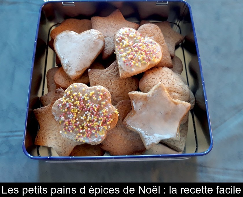 Les petits pains d'épices de Noël : la recette facile Les petits pains d'épices de Noël : la recette facile