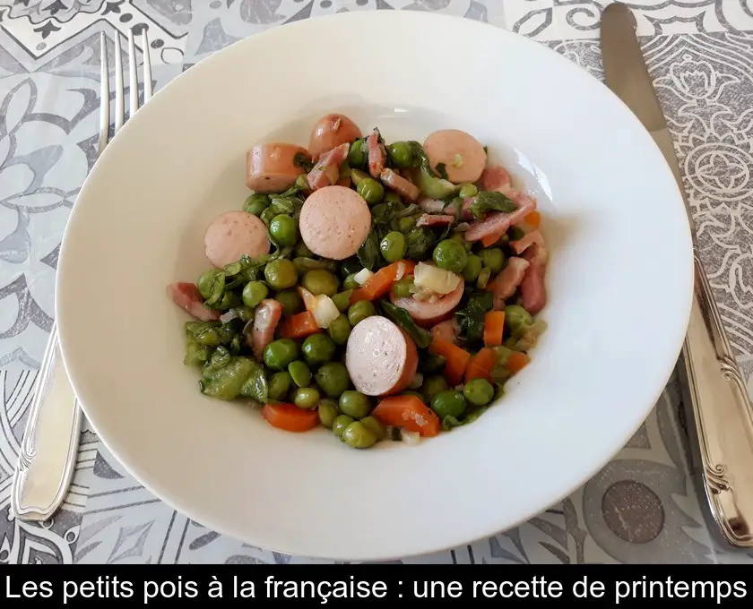 Les petits pois à la française : une recette de printemps