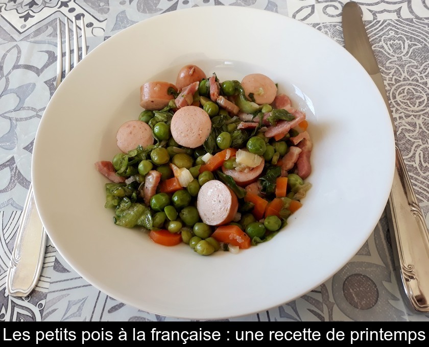 Les petits pois à la française : une recette de printemps Les petits pois à la française : une recette de printemps