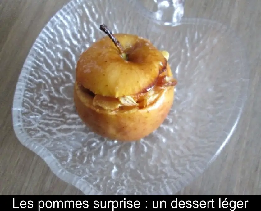 Les pommes surprise : un dessert léger