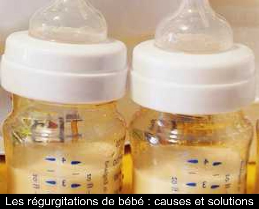 Les régurgitations de bébé : causes et solutions