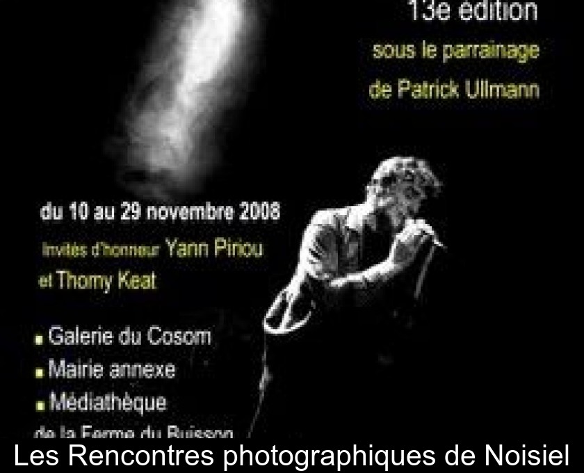 Les Rencontres photographiques de Noisiel Les Rencontres photographiques de Noisiel