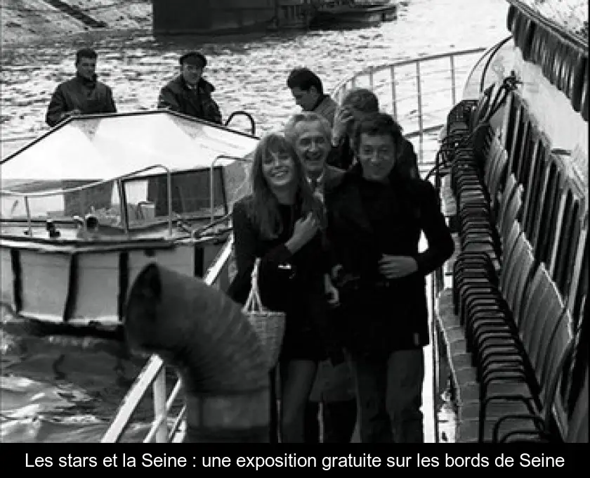 Les stars et la Seine : une exposition gratuite sur les bords de Seine
