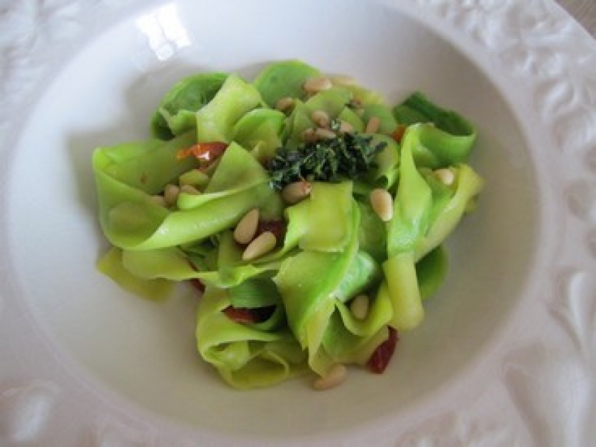 Les tagliatelles de courgette : une recette facile Les tagliatelles de courgette : une recette facile