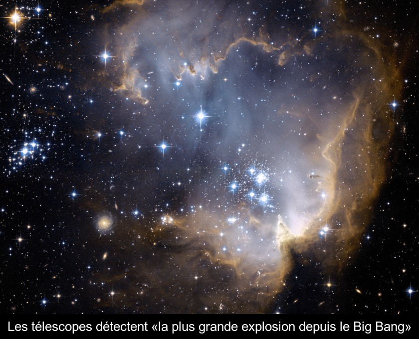 Les télescopes détectent «la plus grande explosion depuis le Big Bang» Les télescopes détectent «la plus grande explosion depuis le Big Bang»