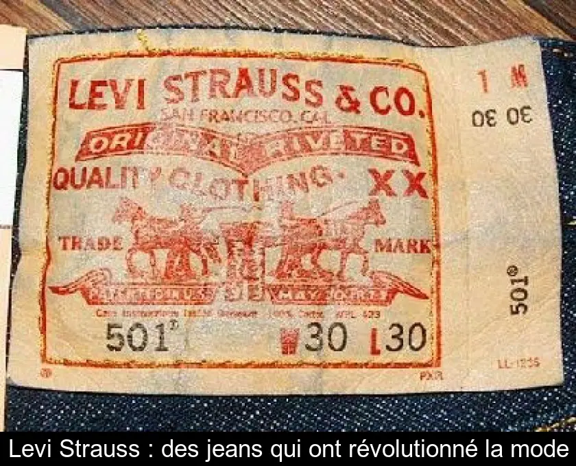 Levi Strauss : des jeans qui ont révolutionné la mode