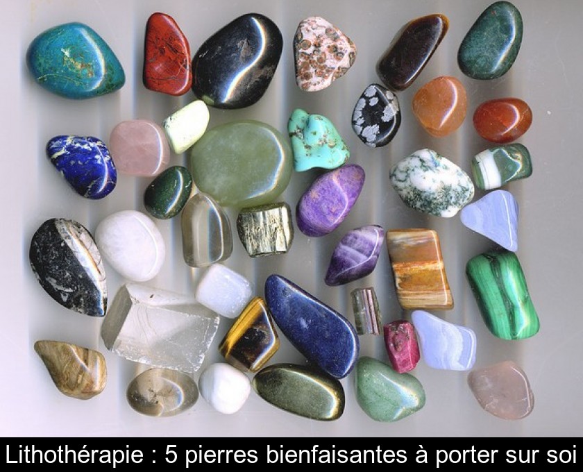 Lithothérapie : 5 pierres bienfaisantes à porter sur soi