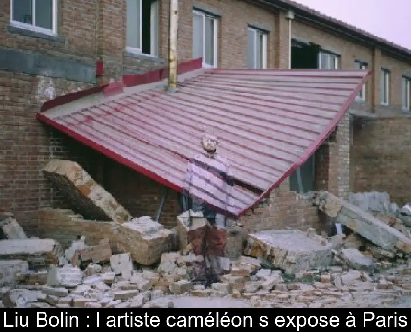 Liu Bolin : l'artiste caméléon s'expose à Paris