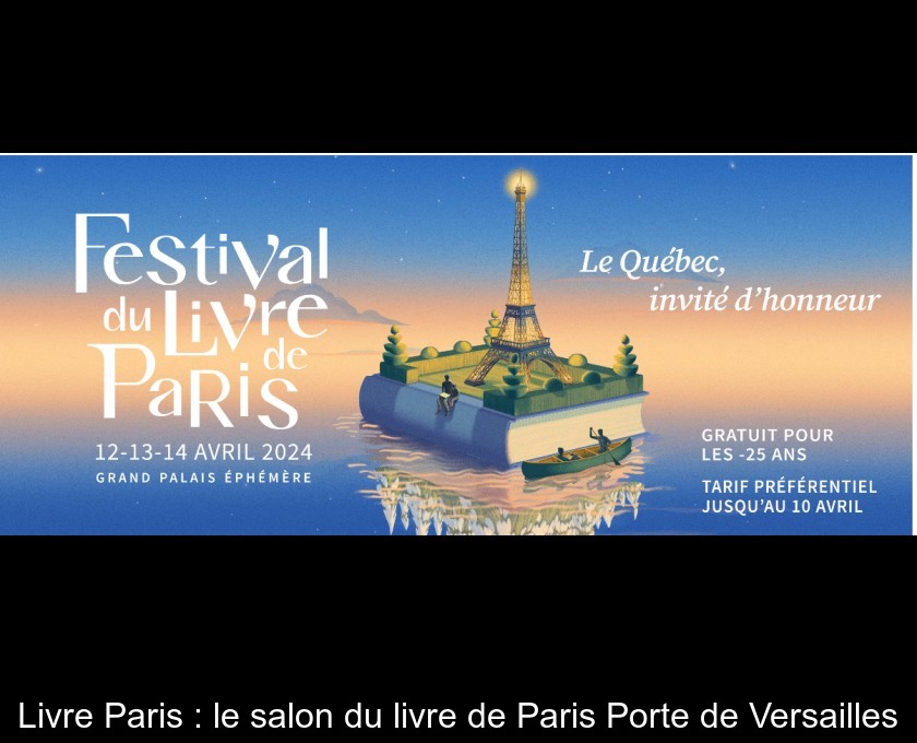 Livre Paris : le salon du livre de Paris Porte de Versailles