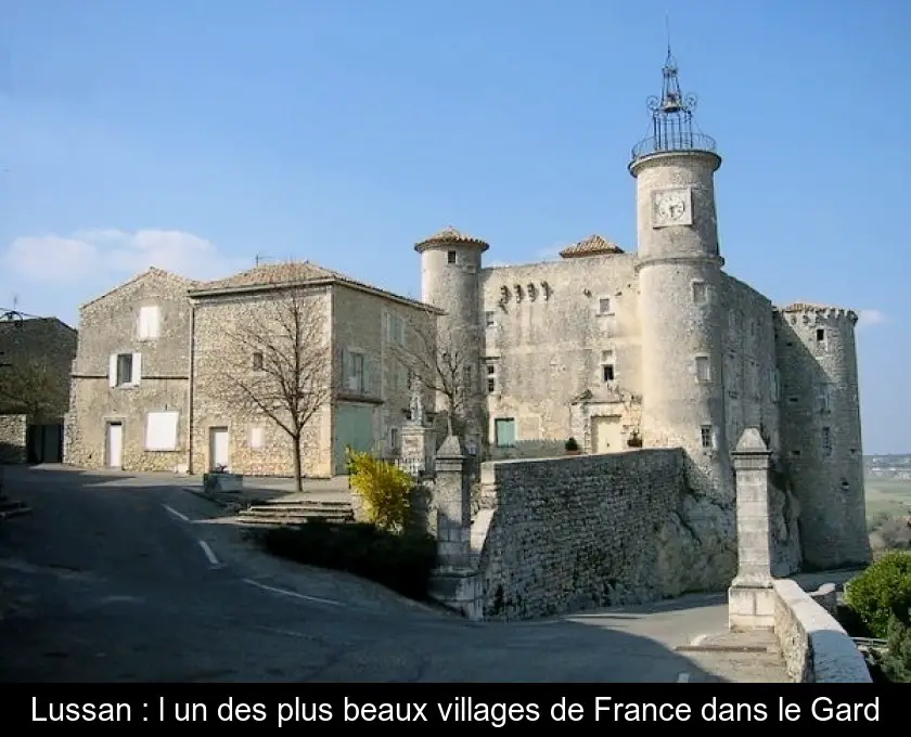 Lussan : l'un des plus beaux villages de France dans le Gard