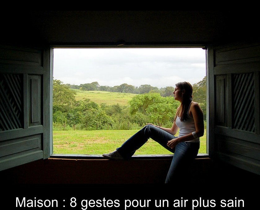 Maison : 8 gestes pour un air plus sain Maison : 8 gestes pour un air plus sain
