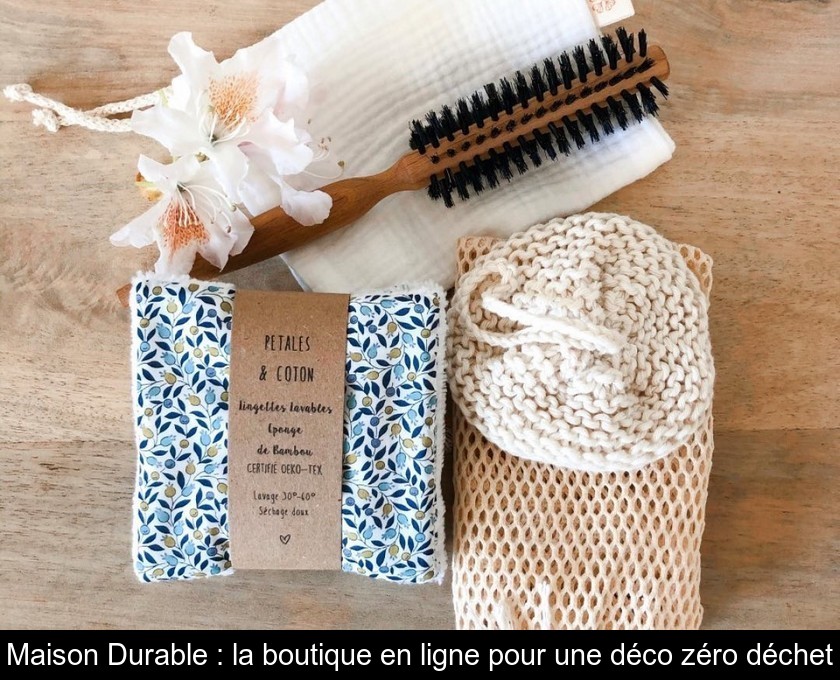 Maison Durable : la boutique en ligne pour une déco zéro déchet