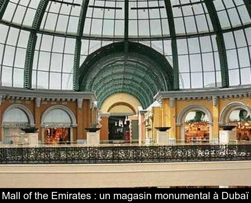 Mall of the Emirates : un magasin monumental à Dubaï