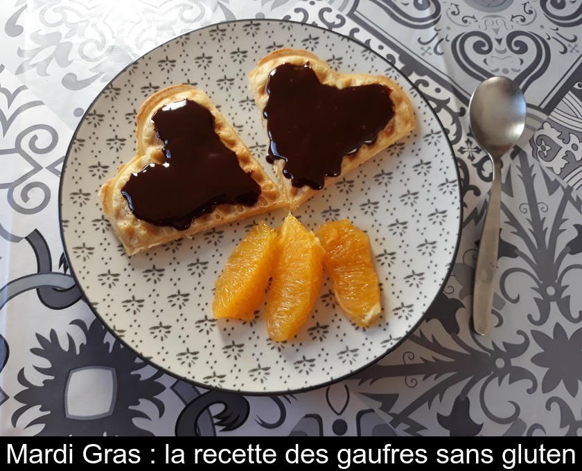 Mardi Gras : la recette des gaufres sans gluten Mardi Gras : la recette des gaufres sans gluten
