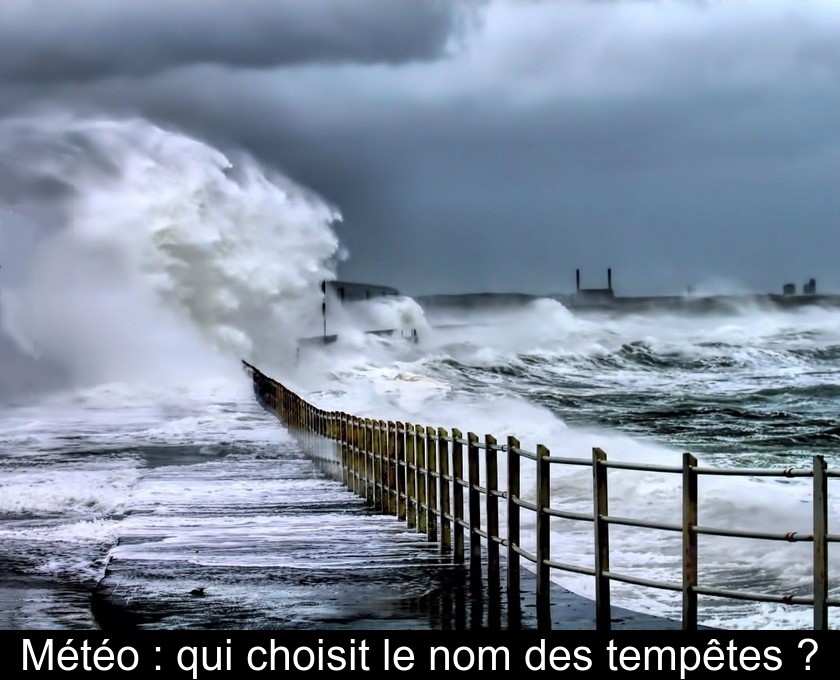 Météo : qui choisit le nom des tempêtes ?