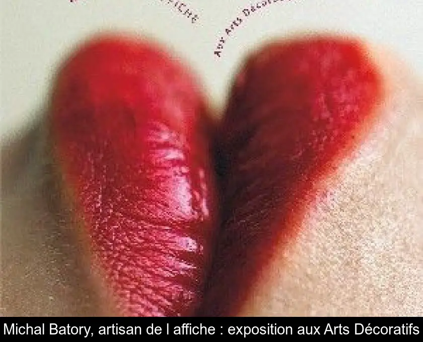 Michal Batory, artisan de l'affiche : exposition aux Arts Décoratifs