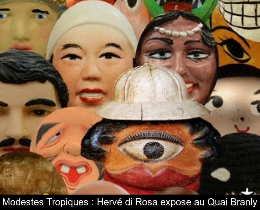Modestes Tropiques : Hervé di Rosa expose au Quai Branly Modestes Tropiques : Hervé di Rosa expose au Quai Branly