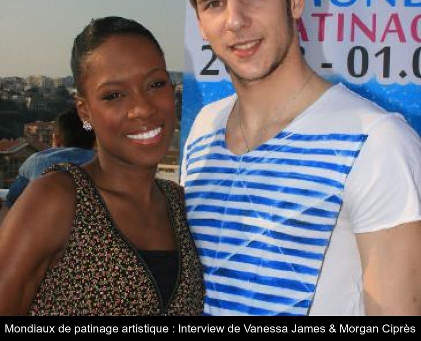 Mondiaux de patinage artistique : Interview de Vanessa James & Morgan Ciprès