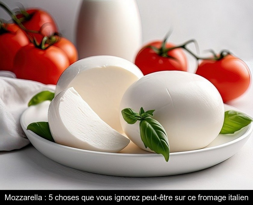 Mozzarella : 5 choses que vous ignorez peut-être sur ce fromage italien