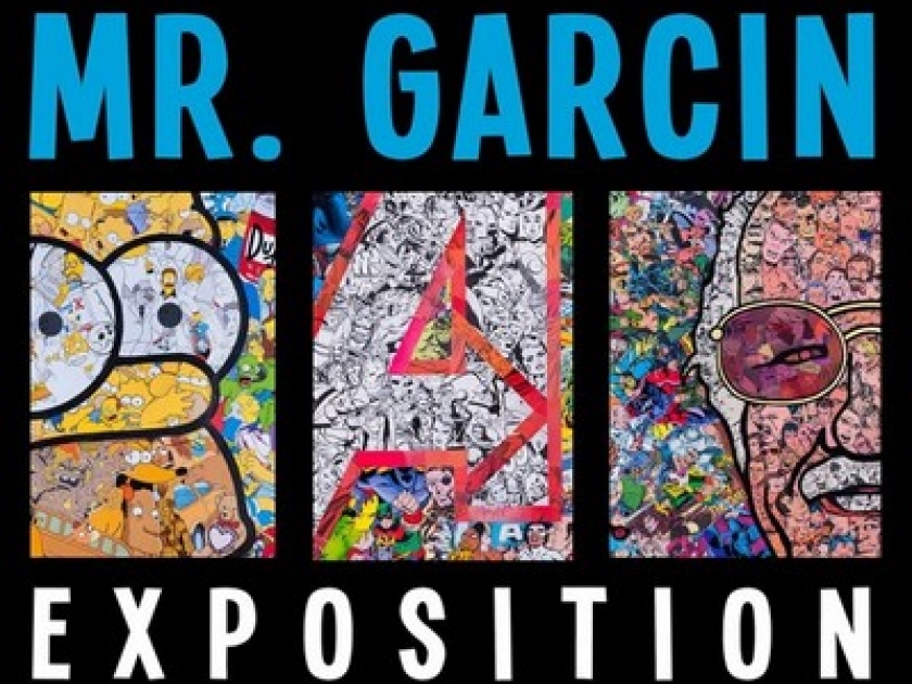 Mr Garcin : des collages psychédéliques à la galerie Arludik Mr Garcin : des collages psychédéliques à la galerie Arludik