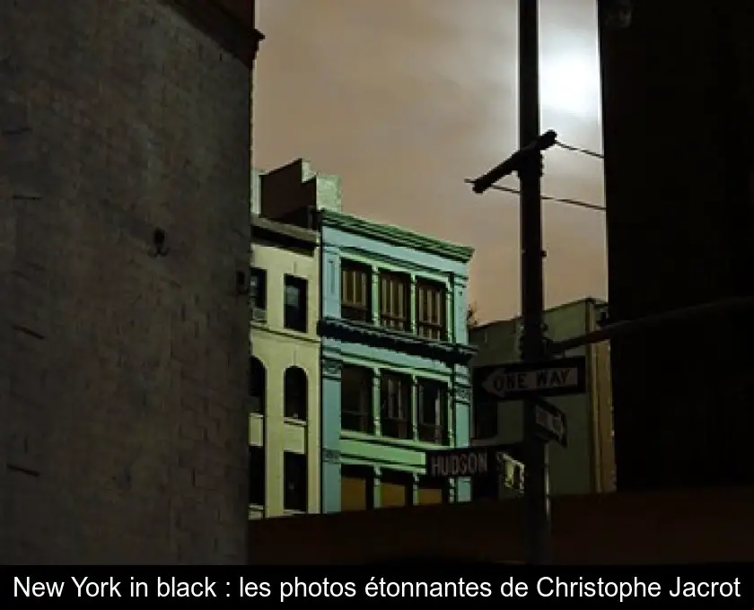 New York in black : les photos étonnantes de Christophe Jacrot