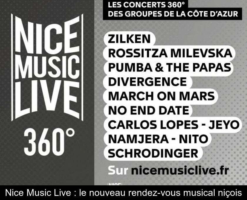 Nice Music Live le nouveau rendezvous musical niçois