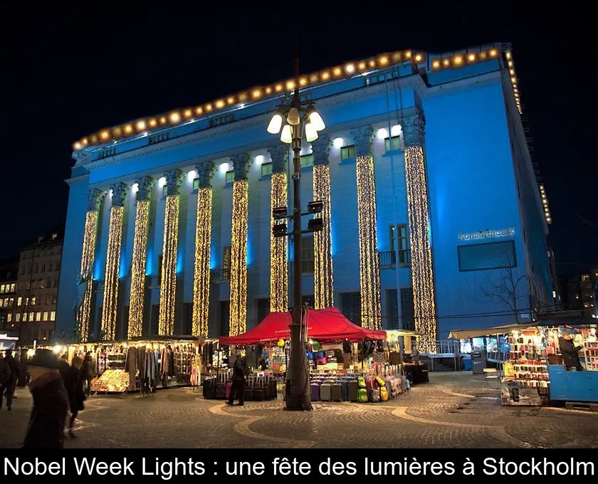 Nobel Week Lights : une fête des lumières à Stockholm