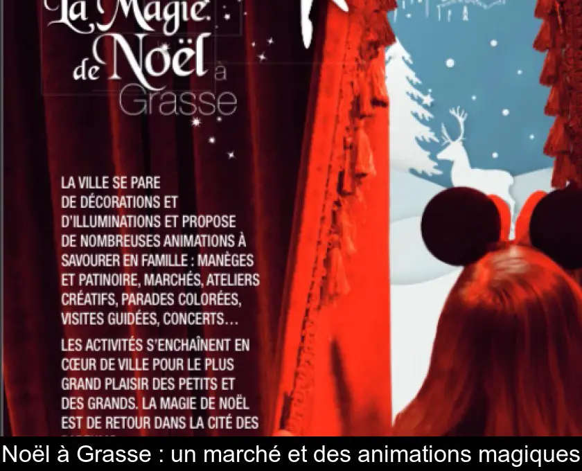 Noël à Grasse : un marché et des animations magiques
