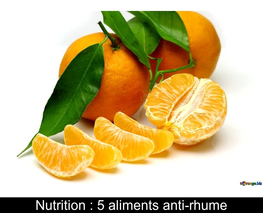 Nutrition : 5 aliments anti-rhume Nutrition : 5 aliments anti-rhume