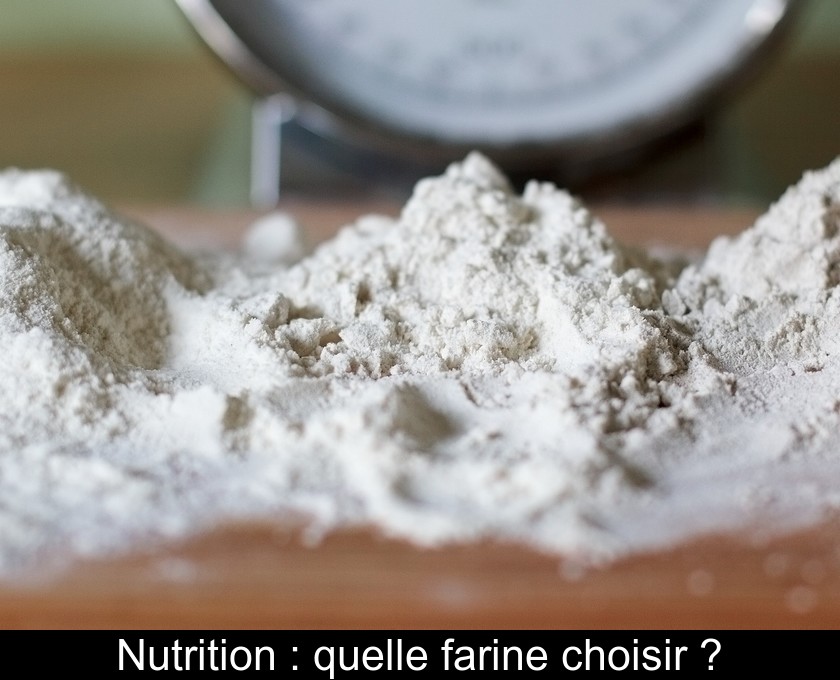 Nutrition : quelle farine choisir ?