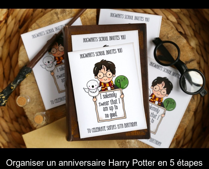 L'INVITATION HARRY POTTER - Minireyve