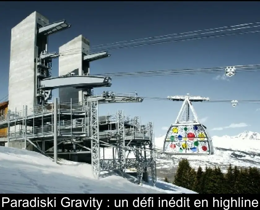 Paradiski Gravity : un défi inédit en highline