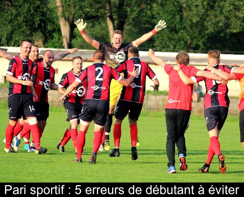 Pari sportif : 5 erreurs de débutant à éviter Pari sportif : 5 erreurs de débutant à éviter