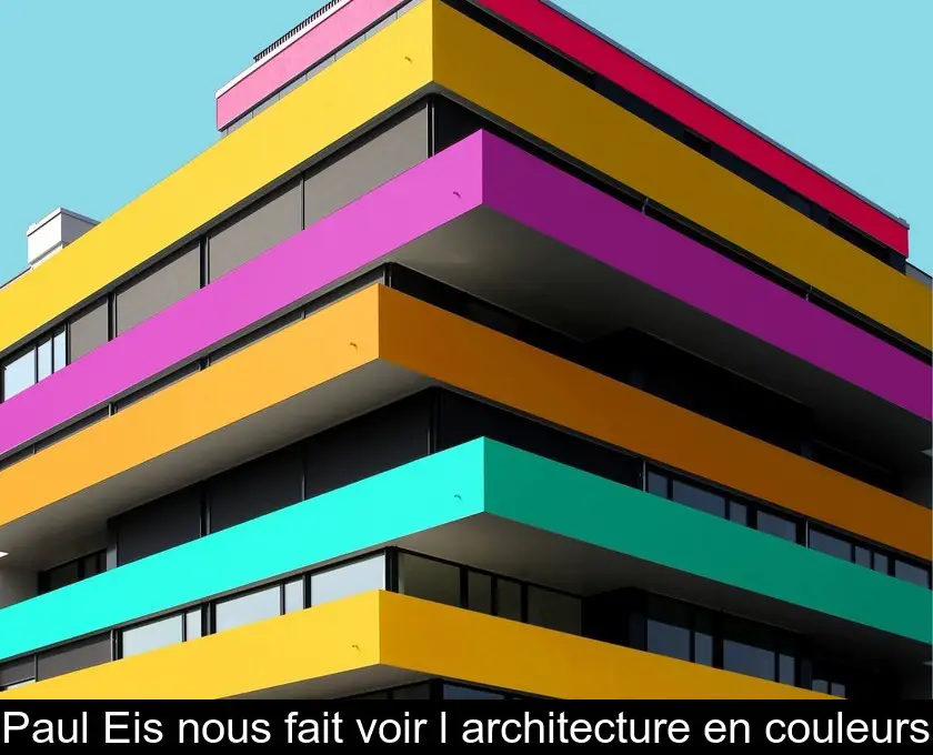 Paul Eis nous fait voir l'architecture en couleurs